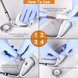 Yeshom Golf Lead Tape 1/2" x 60" Swing Weight 2 GPI High Density Adhesive view 5