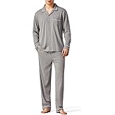 Arjen Kroos Mens Pajamas Set Comfort Cotton Pajama Set Lounge Pants with Side Pockets Ideal Gift for Men