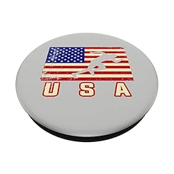 American Flag Track & Field - Cute Field Running