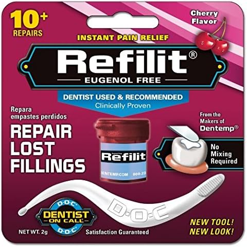 Refilit Filling Material, Cherry, 5 Count
