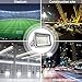 MORSEN LED Flood Light 400W, ETL Listed Waterproof IP65 Outdoor 40000lm 6000K Flood Spotlight for Garden Yard, Party, Playground, Warehouse, Billboard, Garage, Commercial Lighting