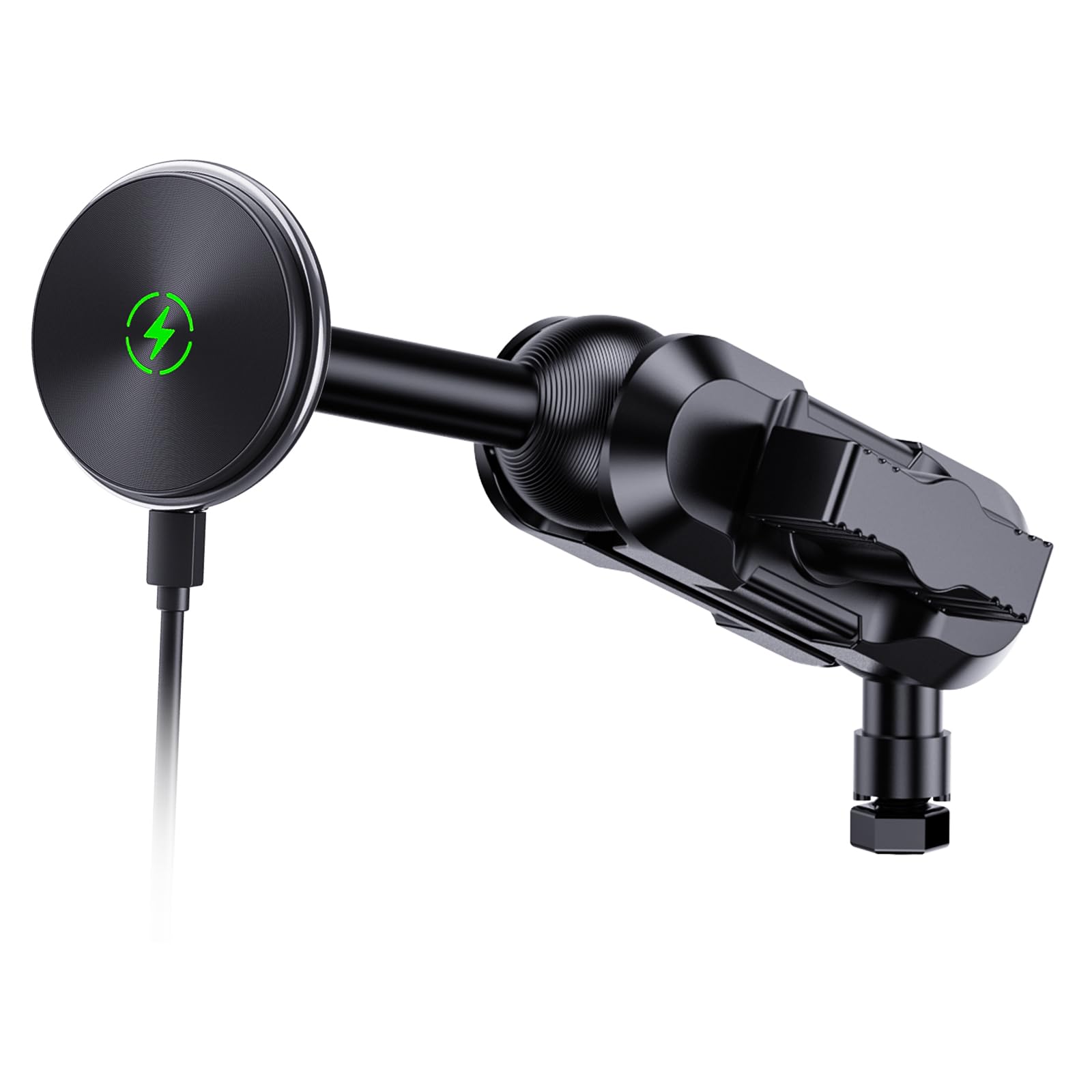 Photo 1 of Wireless Phone Charger for Dash Mount Phone Holder Fit for SwftGaze Dash Mount Holder- B Size 0.98" /25mm Dash Ball - Double Socket Arm- A/B Ball(17mm, 25mm)