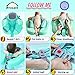 Preself 2020 Newest Baby Safety Solid Float with Stabilizer & UPF 50+ UV Sun Protection Canopy, Mambobaby Non-Inflatable Swim Ring, Infant Swimming Trainer…