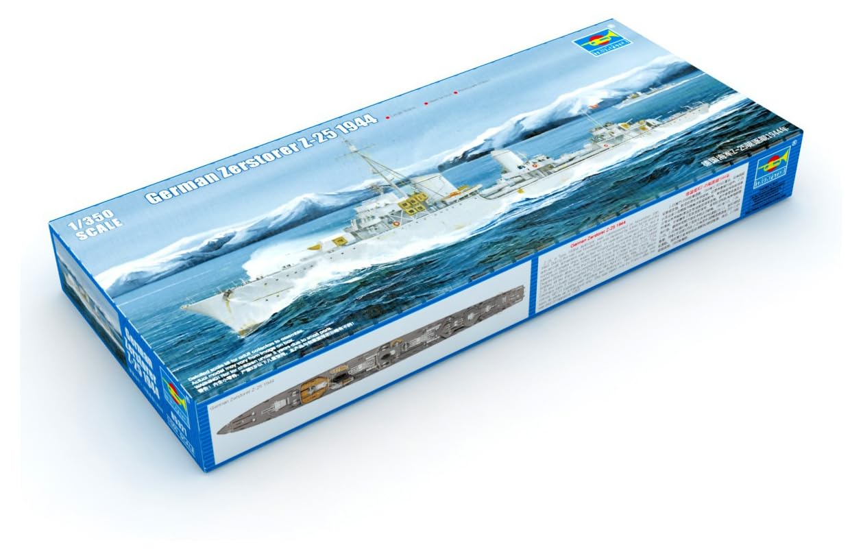 Trumpeter 1:350 - German Zerstorer Z-25 (1944)