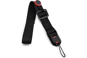Focenat Camera Wrist Strap,Soft Camera Hand Strap, Adjustable Camera Strap with Quick Release,Universal Shoulder Neck Wrist H