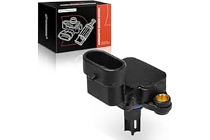 A-Premium Turbocharger Boost Pressure MAP Sensor [4 Blades] Compatible with Dodge Ram 1500 2002, Ram 2500 3500 2004-2007, 5.9