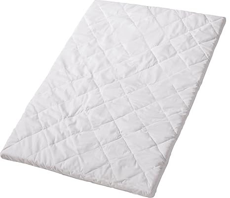 roba Laufgittermatratze, Matratze f, Laufgitter 75x100cm, Laufstall-Matratze weiß, gesteppt