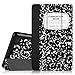 Fintie Slim Shell Case for Amazon Fire (Previous Generation - 5th) 2015 release - Super Slim Lightweight Standing Cover, Composition Book Black