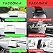 Facoon Cell Phone Holder Non-slip Pad Dashboard Cradle Dock Car Phone Mounts for iPhone 7 Plus 8 Plus X Samsung Galaxy Note 8 S8 Plus S7 and 3-7 inch Smartphone or GPS Devices