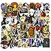 100 pcs Naruto Laptop Stickers. Anime Vinyl Sticker for Water Bottle, Gaming Consoles, Luggage, Skateboard Snowboard Bike Motorcycle Car Bumpers and everythng Else You can Think of!