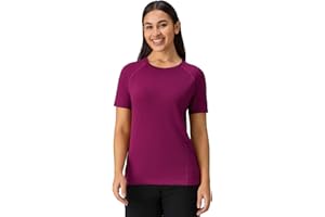 Merino Protect 100% Merino Wool Shirt Women Lightweight Breathable Undershirt Soft Base Layer for Travel Hiking