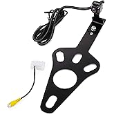 NATIKA Backup Camera for 2007-2018 Jeep Wrangler JK: Starlight Night Vision 720P AHD and TVI Waterproof HD Spare Tire Mount Backup Reverse Rear View Camera for Jeep Wrangler JK 2007-2018