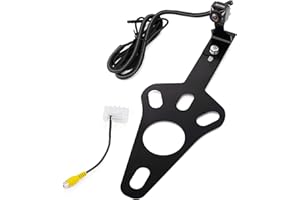 NATIKA Backup Camera for 2007-2018 Jeep Wrangler JK: No Distorted Affect Starlight Night Vision CVBS | AHD Waterproof HD Spare Tire Mount Backup Reverse Rear View Camera for Jeep Wrangler JK 2007-2018