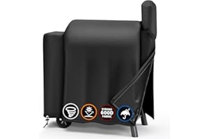 Upgraded Grill Cover for Traeger Pro Series 575/22, Sturdy & Waterproof, Special Zipper Design, Easy to Put On and Take Off