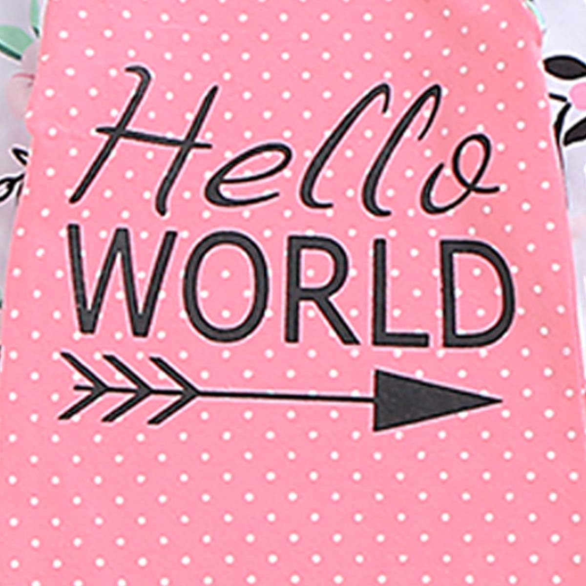 Dramiposs 3PCS Newborn Hello World Nightgown Baby Coming Home Outfits Sleepwear with Headband and Hat: Clothing