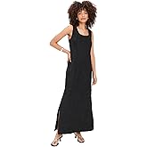 A Potts Women's Crinkle Poplin Tank Dress