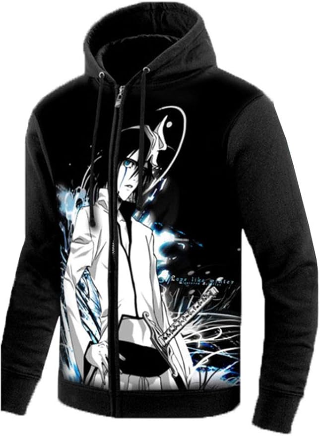 WANHONGYUE Bleach Anime Hoodie Sweatshirt Unisex Cosplay Luminous