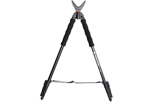 Vanguard Scout B62 Bi Pod With V Shaped Rotating Yoke, Quick Flip Leg Locks, Foam Hand Grips