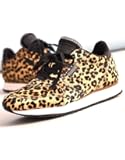 woden trainers leopard print