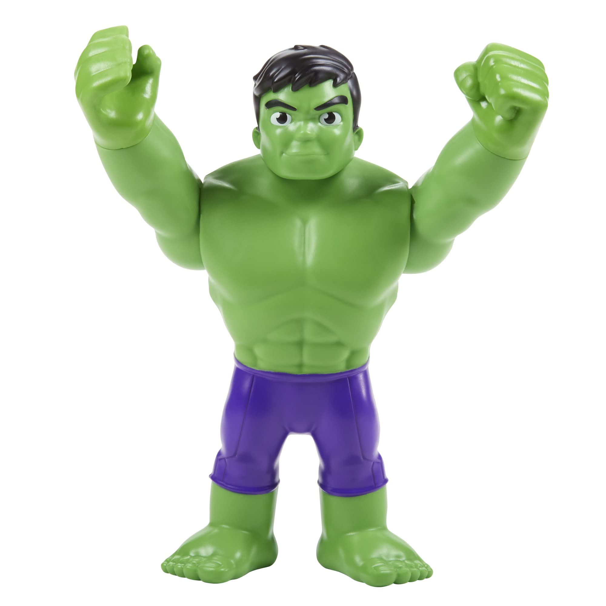 Spidey and his Amazing Friends Marvel Supersized Hulk 9-inch Action Figure,Preschool Super Hero Toy,Kids Ages 3 and Up,Avengers Action Figures