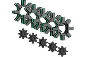 TNJPSEK 5 Sets 45254-28040 Electric Power Steering Coupler Bushing Kit Compatible with Toyota Camry Corolla Prius C-HR Avalon RX ES NX UX, Motor Shaft Rubber Damper Replaces 45253-28130