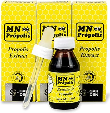 Amazon Amazon限定ブランド Mnプロポリス 液体タイプ スポイド付き 正規輸入品 ブラジル産 3 S Garden S Garden プロポリス
