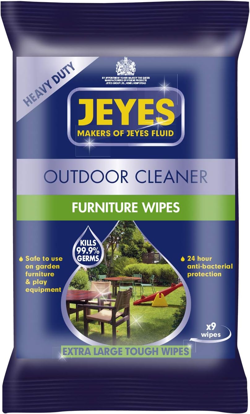Jeyes Heavy Duty Outdoor Cleaning Wipes, 9 Wipes Amazon.co.uk Health