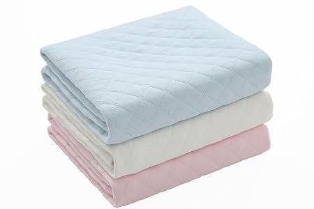 Alumuk Baby Infant Wasserdicht Matte Wickelauflage Wickelunterlage - Ökologische Baumwolle Atmungsaktiv Waschbar Wiederverwen