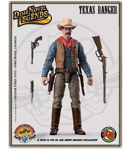 Amazon.com: Dime Novel Legends 1/18 Scale (4