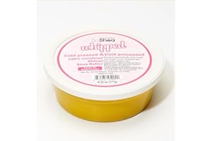 SOSHEA Whipped Shea Butter (Baby Powder) - Nourishes, Moisturizes & Renews | 100% African Pure Shea Butter | Cold-Pressed & Cold-Processed | No Dyes & Parabens | Vegan | 6.25oz / 177g