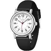 CIVO Nurse Watches for Women Men: Waterproof Wristwatch with Easy-Read Dial - Analog Watch with 12/24 Hour & Second Hand for Ladies Students Doctors Gifts