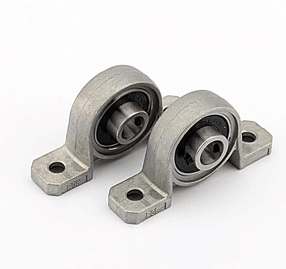 Set of 4 bearing housing, ball bearing block 8/10/12/20 mm, 20mm
