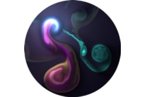 Magical colorful fluid simulation