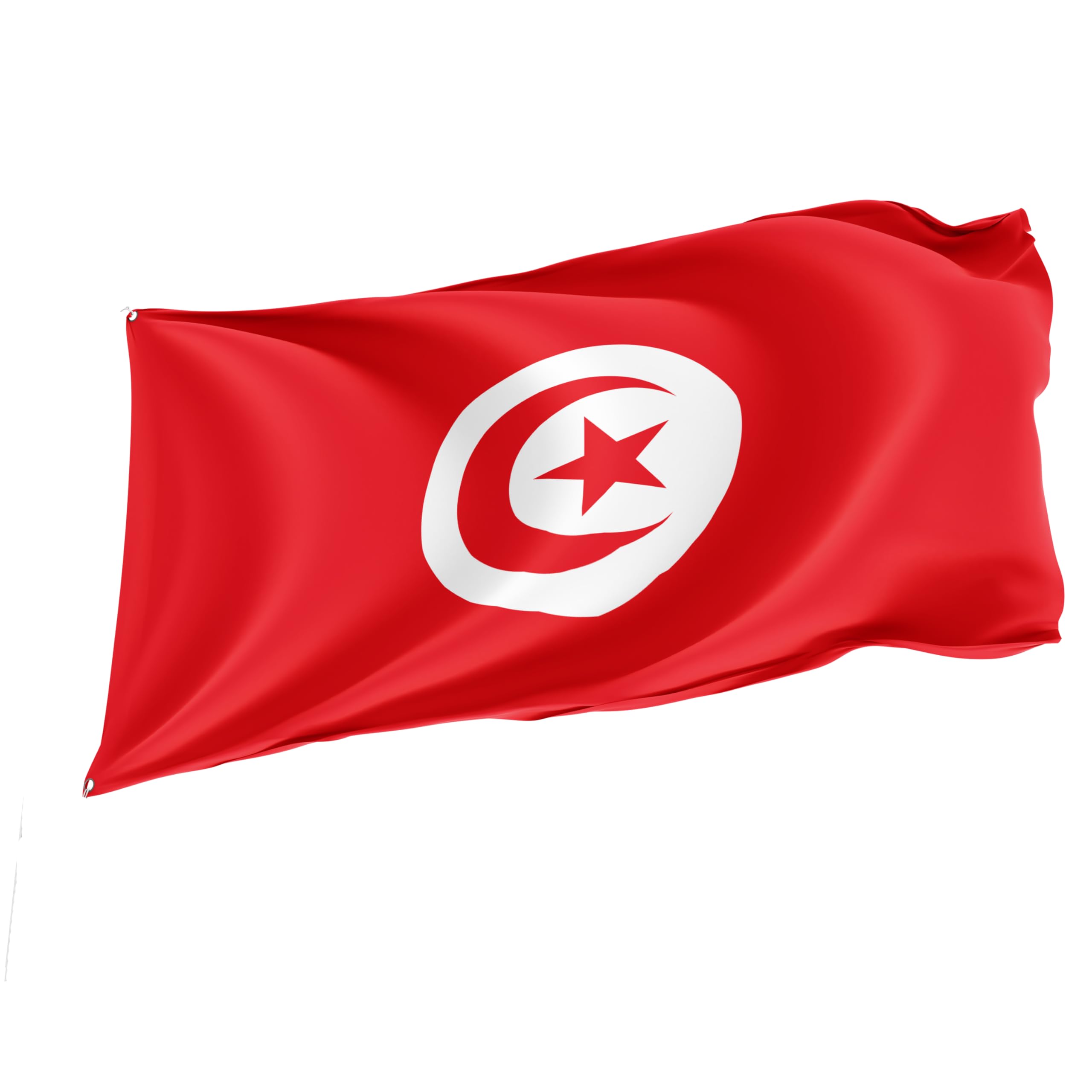 Tunisia - 150cm x 90cm Festival Event Flag