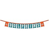 WinCraft Miami Dolphins Banner String Pennant Flags
