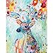 5D DIY Diamond Painting - Animal Resin Cross Stitch Kit - Crystals Embroidery - Home Decor Craft (Deer)