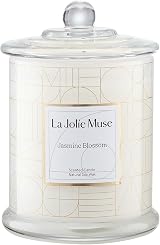 La Jolíe Muse Jasmine Scented Candle Gifts Set 9.9Oz Natural Soy Wax