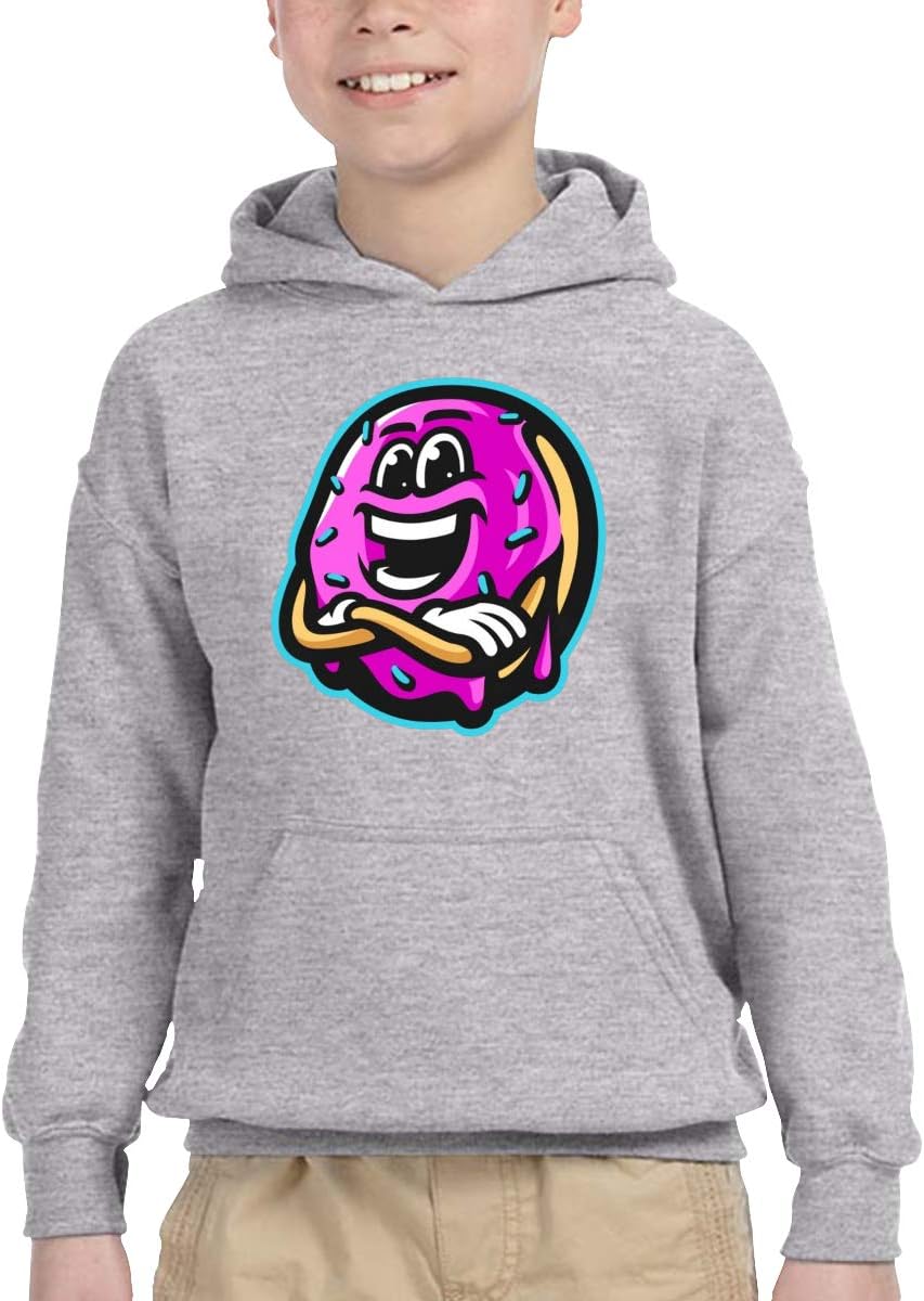 Lesidoit MOREJSTU Unisex Children's Hooded Pocket Sweater