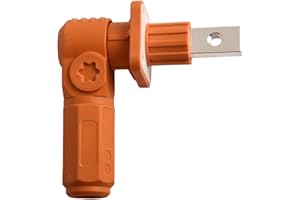 Battery Energy Storage Connector 120A/200A Quick Terminal, High Current Power Connector with Flame Retardant PA66 Shell, IP67