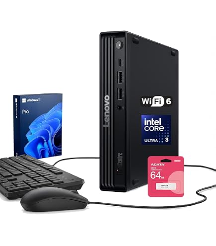 Amazon.com: Lenovo ThinkCentre M70q Gen 4 Tiny Desktop Computer
