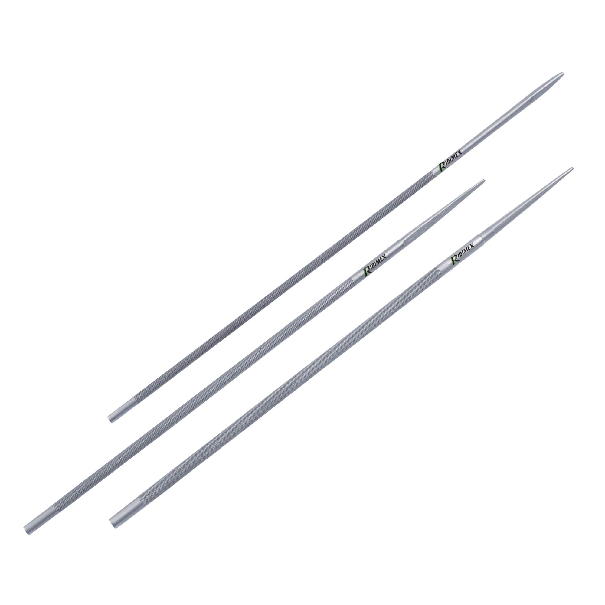 RIBIMEX Ribiland 05023 Pack of 3 Chain Sharpening Files - Grey