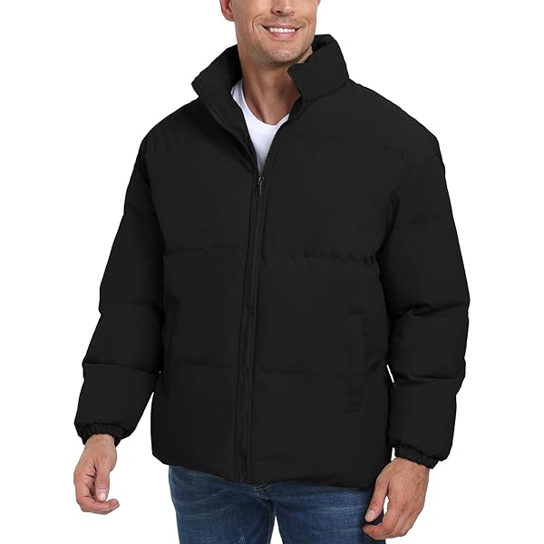 Men's Charcoal Zippered Wool Blend Winter Short Jacket, Size M at