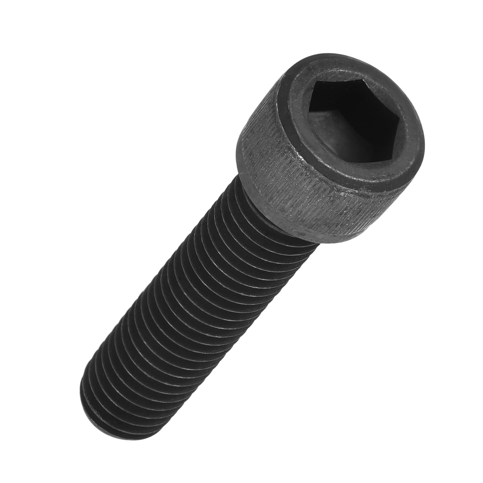 Kozelo 6pcs Socket Head Cap Screws - [M12-1.75 x 50mm] Alloy Steel Black Oxide Grade 12.9 Internal Hex Screw Full Thread for Industrial & Machinery Use, Black — image 1