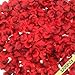 CODE FLORIST 2200 PCS Dark-Red Silk Rose Petals Wedding Flower Decoration primary