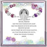 My Saint My Hero Bracelets St Benedict Bracelets Saint Benedict Medal Blessing Bracelet St Benedict Bracelets For Women Prayer Bracelet For Women