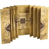 Harry Potter Marauder's Map Foil Journal - 8x6" Soft Cover Notebook With Satin Ribbon Marker - View #3
