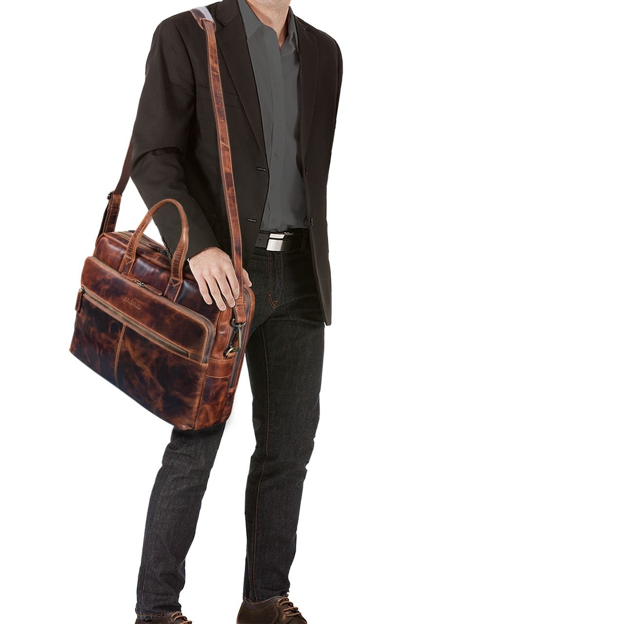 Borse da lavoro e per PC portatili Colore:kara cognac STILORD William Borsa  ventiquattrore uomo in pelle porta pc portatile Borsa da lavoro ufficio  business Portadocumenti Borsa da insegnante professore urban-earth.co.uk