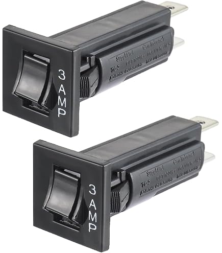 thumbnail image 2 of 45 Amp Push Button Thermal Circuit Breaker – 12-50V DC / 125-250V AC – MUELLERSTAR 2 of 4