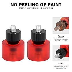 HDBUBALUS Motorcycle Crash Bar Guard Ball Engine