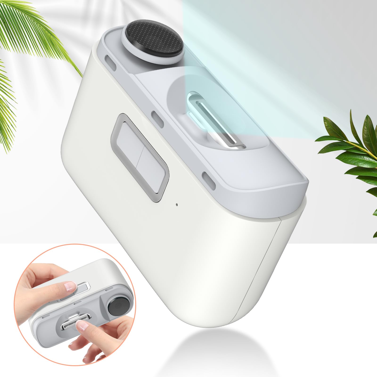 Photo 1 of 2025 Upgraded 3-in-1 Electric Nail Clipper & Polisher with LED Light, 2-Speed, Auto Shut-Off, Low Noise, USB Rechargeable, Safe for Baby & Seniors